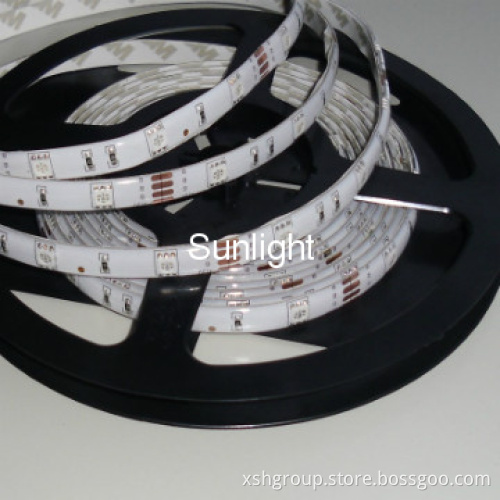 SMD5050 LED flex strip light 14.4W/m 60leds/m for counter